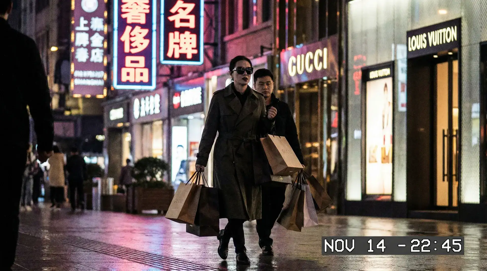 捷克金钱搭讪 - 奢侈品购物被拍